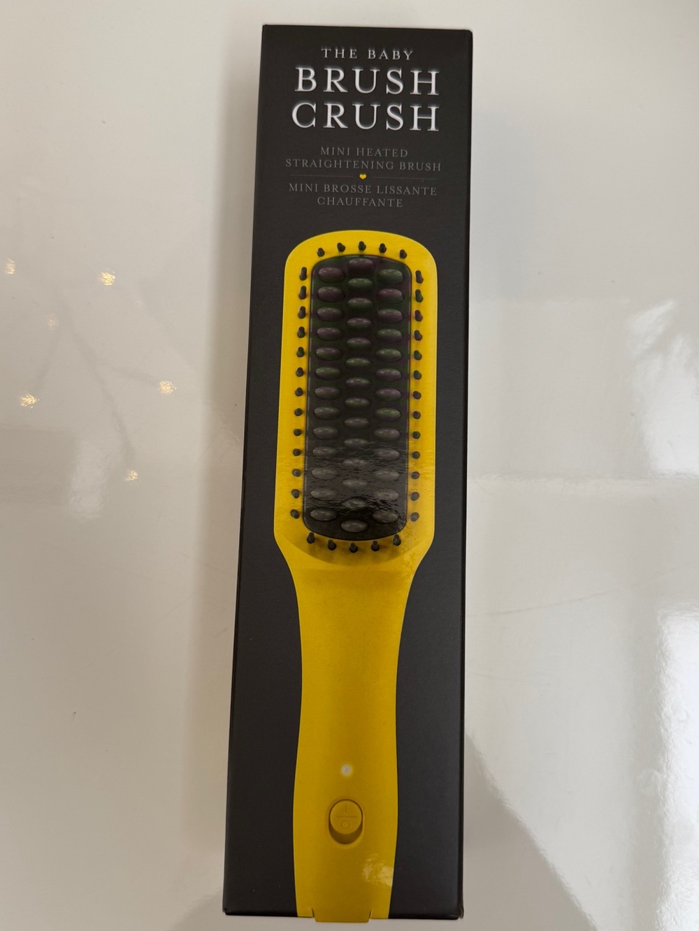 Drybar The Baby Brush Crush Heated Straightening Brush NWT